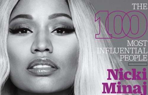 Nicki Minaj sulla cover di TIME