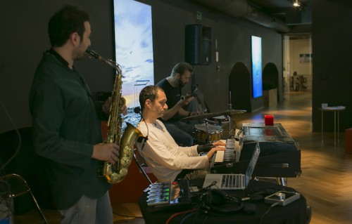 Un momento del live di Convivium a Roma