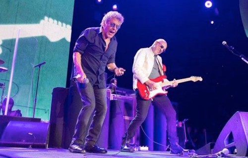 Pete Townshend e Roger Daltrey degli Who - Foto via Facebook