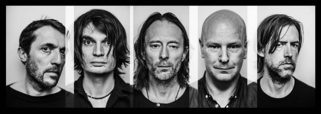 I Radiohead sono Thom Yorke, Jonny Greenwood, Ed O'Brien, Colin Greenwood e Philip Selway