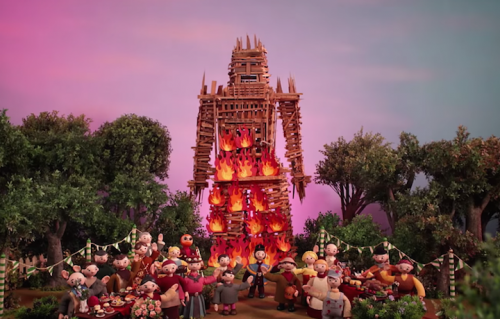 Un frame del video dei Radiohead, uscito martedì a sorpresa