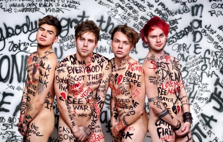 5SOS - Foto Martin Schoeller per Rolling Stone