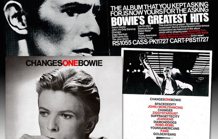 Oggi esce una ristampa della prima compilation di Bowie