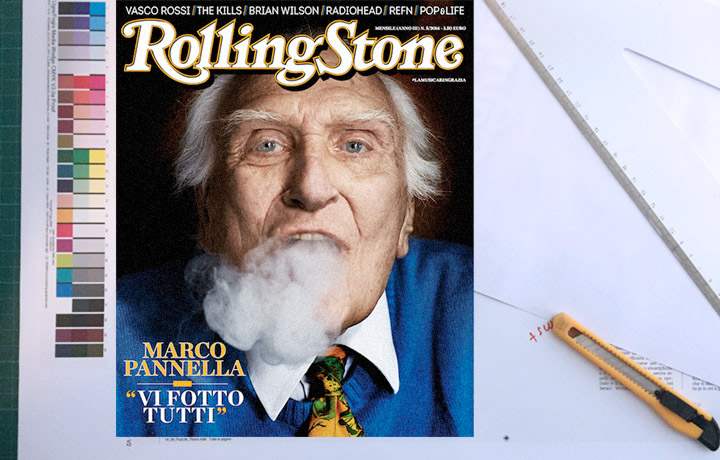 Anteprima: Marco Pannella in copertina su Rolling Stone di giugno
