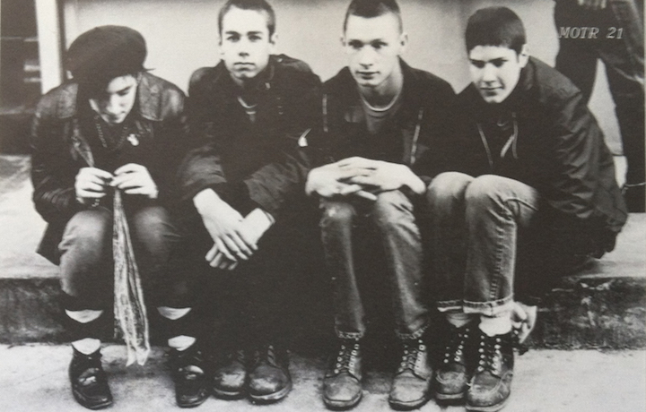 La prima formazione dei Beastie Boys sulla copertina di "Polly Wog Stew"
