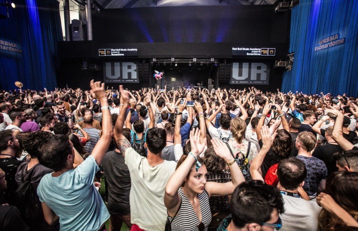 La performance di Underground Resistance sul Palco di Red Bull Music Academy al Sonar de dia