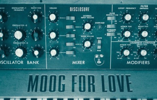 La cover art di "Moog for Love"