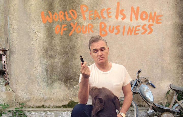 Morrissey sulla cover di "World peace is none of your business"