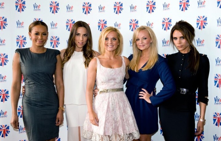 Le Spice Girls alla premiere del musical "Viva Forever"
