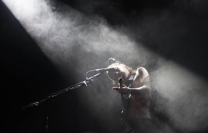 Un momento del live dei Biffy Clyro a Roskilde. Foto: Kevin Sherchan Frandsen / Red Bull Content Pool
