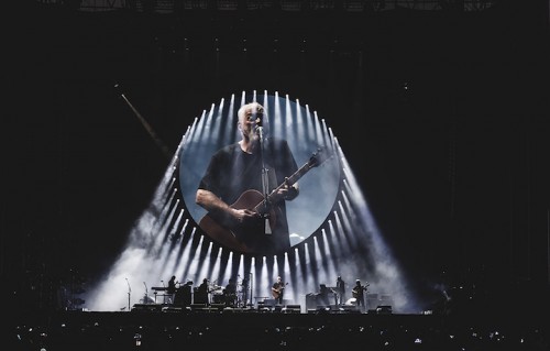David Gilmour ha suonato a Pompei dopo il live al Circo Massimo di Roma. Foto: Giulia Razzauti