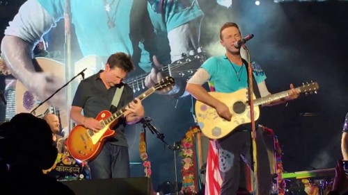 Johnny B. Goode, Michael J. Fox, Coldplay