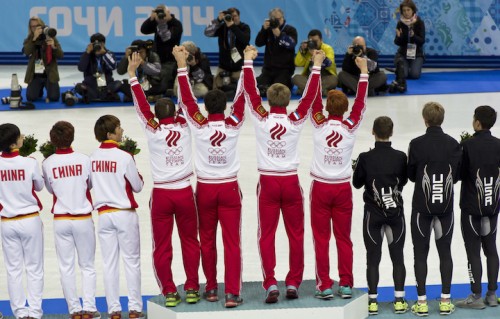 Il team nazionale russo è salito sul podio di Sochi 33 volte. Più di chiunque altro. Foto: Pawel Maryanov