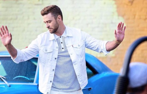 Justin Timberlake in un frame del suo ultimo video "Can't Stop the Feeling"