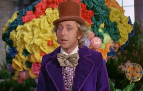 Gene Wilder in una scena del film "Willy Wonka e la fabbrica di cioccolato" del 1971