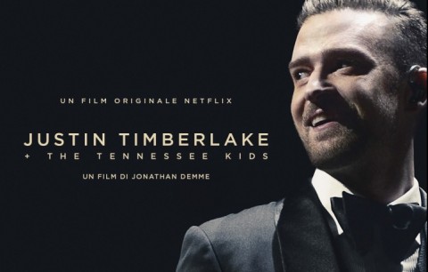 La locandina di "Justin Timberlake + The Tennessee Kids", da ottobre su Netflix