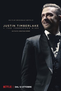 La locandina di "Justin Timberlake + The Tennessee Kids", da ottobre su Netflix