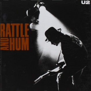 La copertina di “Rattle and Hum”, il sesto album degli U2