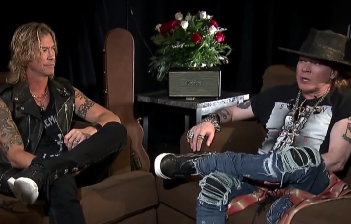 I Guns N’ Roses parlano della reunion e dei nuovi brani alla tv brasiliana