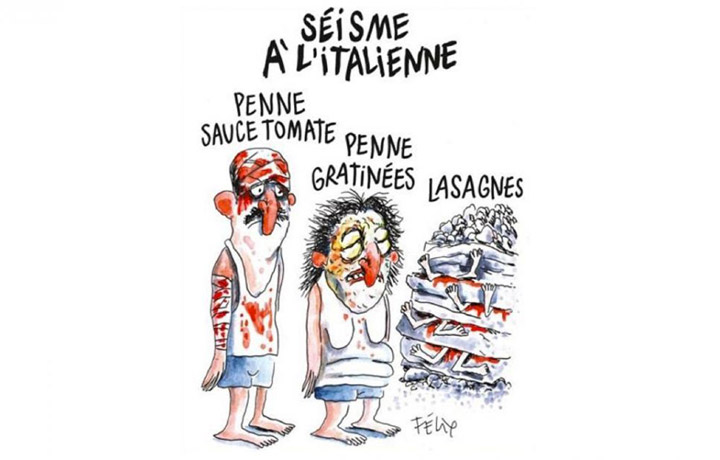 Charlie Hebdo, la vignetta uscita il 31 agosto scorso sull'ultimo numero del giornale satirico