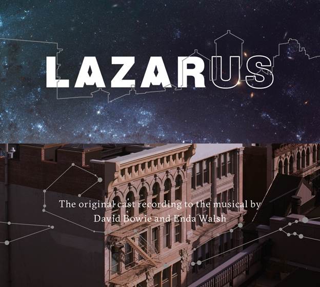 La copertina di "Lazarus Cast Album" di David Bowie