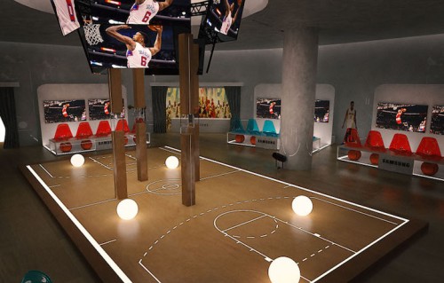 Un render della mostra in programma a novembre