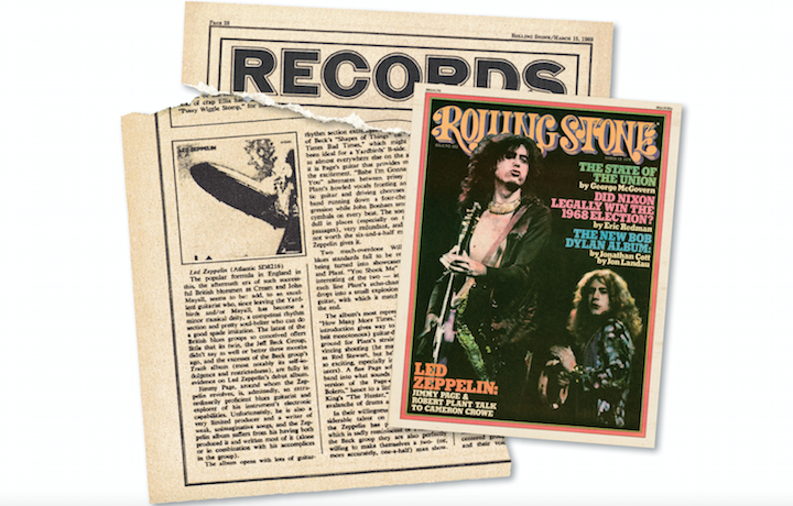 I Led Zeppelin contro Rolling Stone