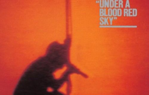 U2, un dettaglio della copertina di Under A Blood Red Sky