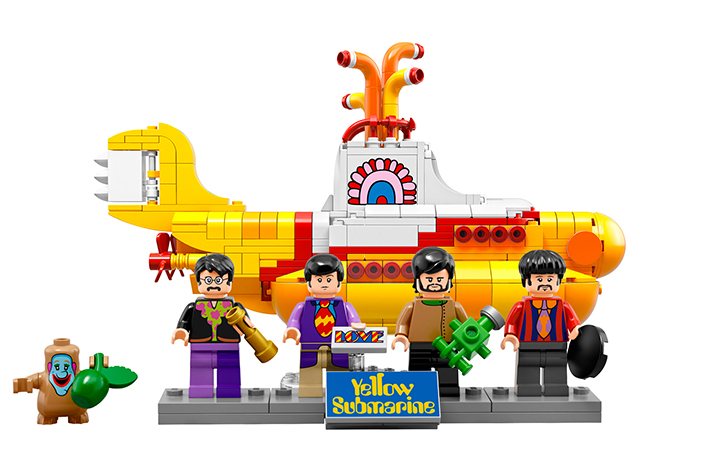 La LEGO ha presentato il set di “Yellow Submarine” dei Beatles