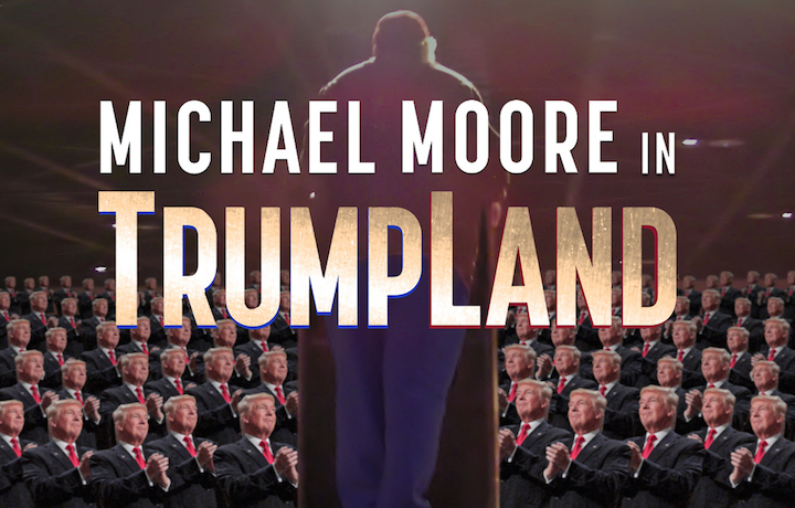 Michael Moore ha presentato a sorpresa un film sulle presidenziali