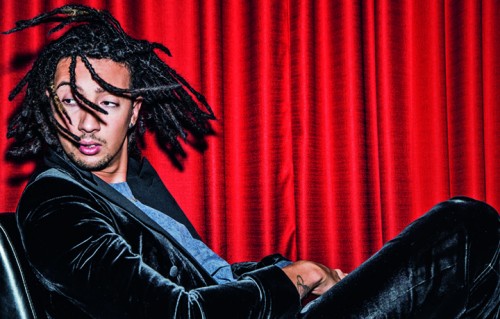 Ghali fotografato da Paolo Leone per Rolling Stone