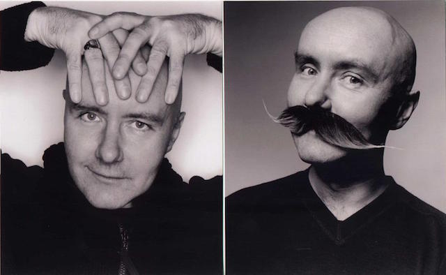 Irvine Welsh, 59 anni, foto via Facebook