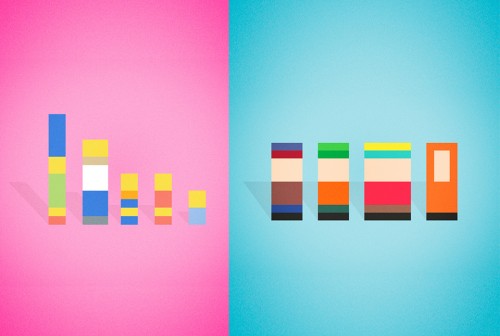 Pixels, Pop, Simpson, Batman, AC/DC, Daft Punk, Biancaneve e i sette nani, RHCP, Red Hot Chili Peppers, Pulp Fiction, Ghostbusters, A-Team, gallery,