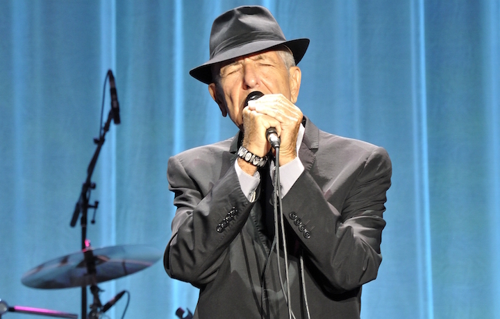 Leonard_Cohen, foto via Wikimedia