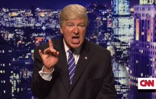 Alec Baldwin ha interpretato per la prima volta Donald Trump durante l'ultima puntata del Saturday Night Live