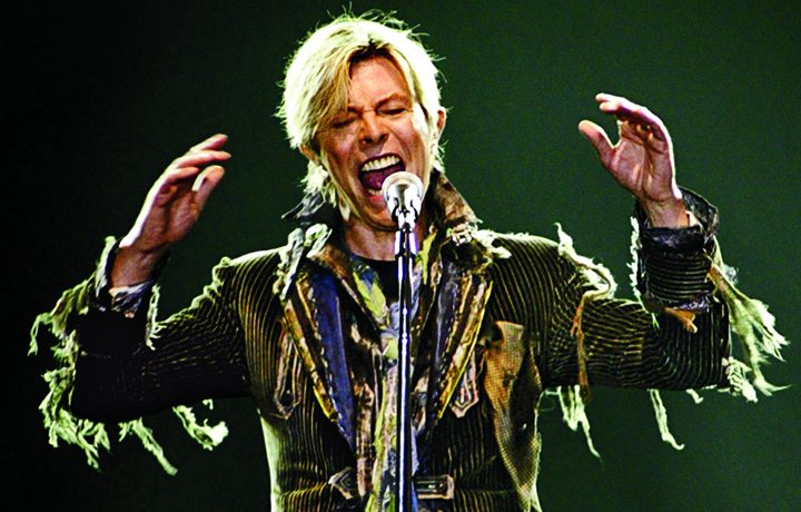 David Bowie a Praga nel 2004, foto di David W Cerny/Reuters/Corbis