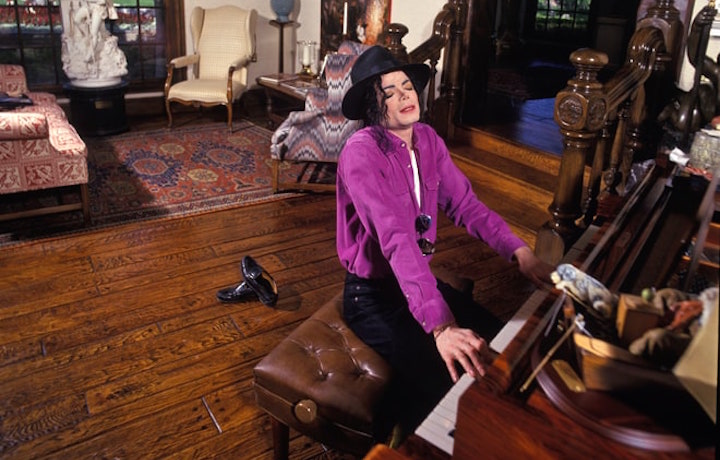 Michael Jackson a Neverland, foto di Harry Benson