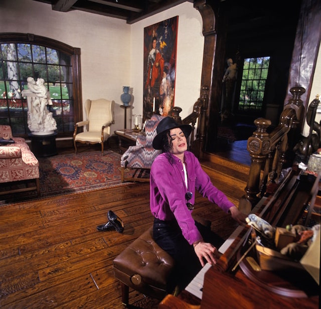 Michael Jackson a Neverland, foto di Harry Benson