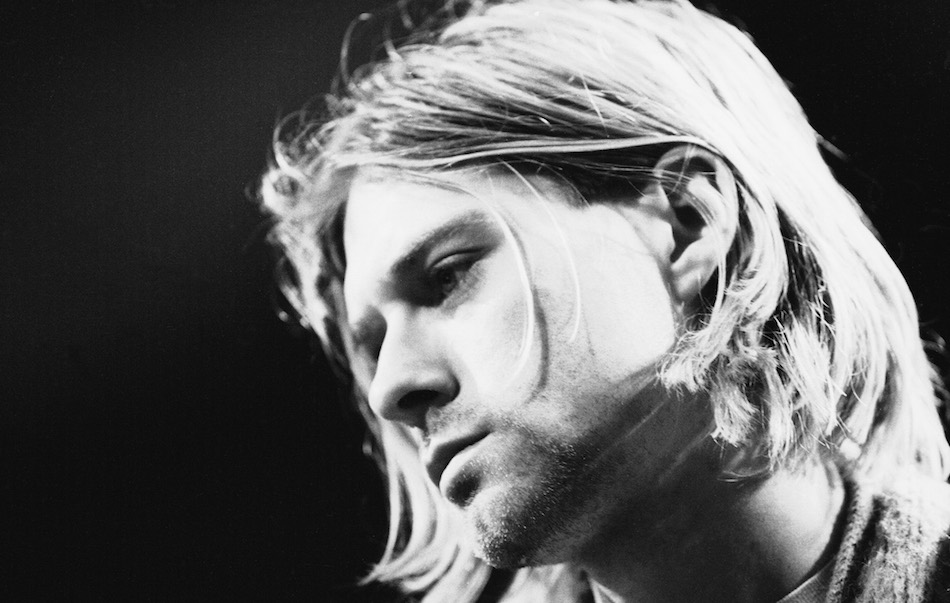 Kurt Cobain durante il concerto 'MTV Unplugged' del 1993, foto di Frank Micelotta/Getty Images