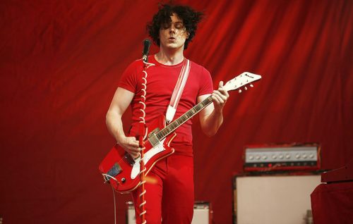 Jack White con i White Stripes al Bonnaroo 2007, foto di Amy Whitehouse/FilmMagic for Superfly Presents/Getty