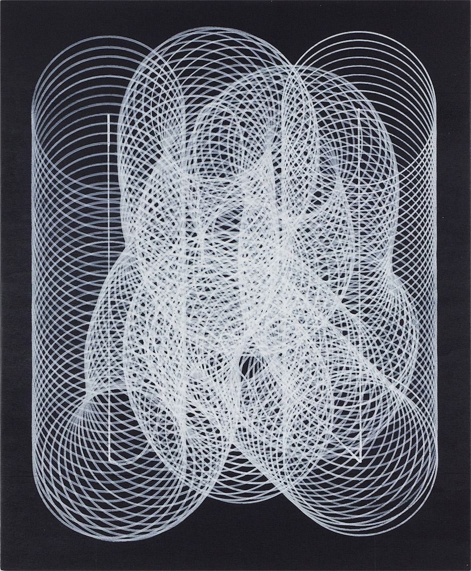 Moneyless - Untitled, Acrilico su legno, 50 x 60 cm, 2014