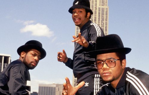Run DMC, New York City, 1985 foto di Michael Ochs Archives/Getty Images