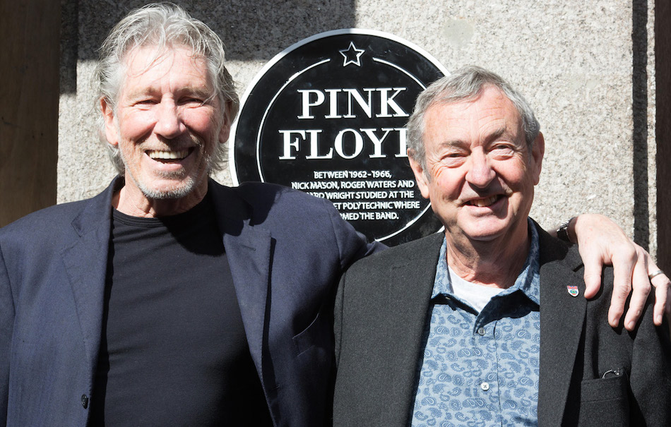 Roger Waters con Nick Mason