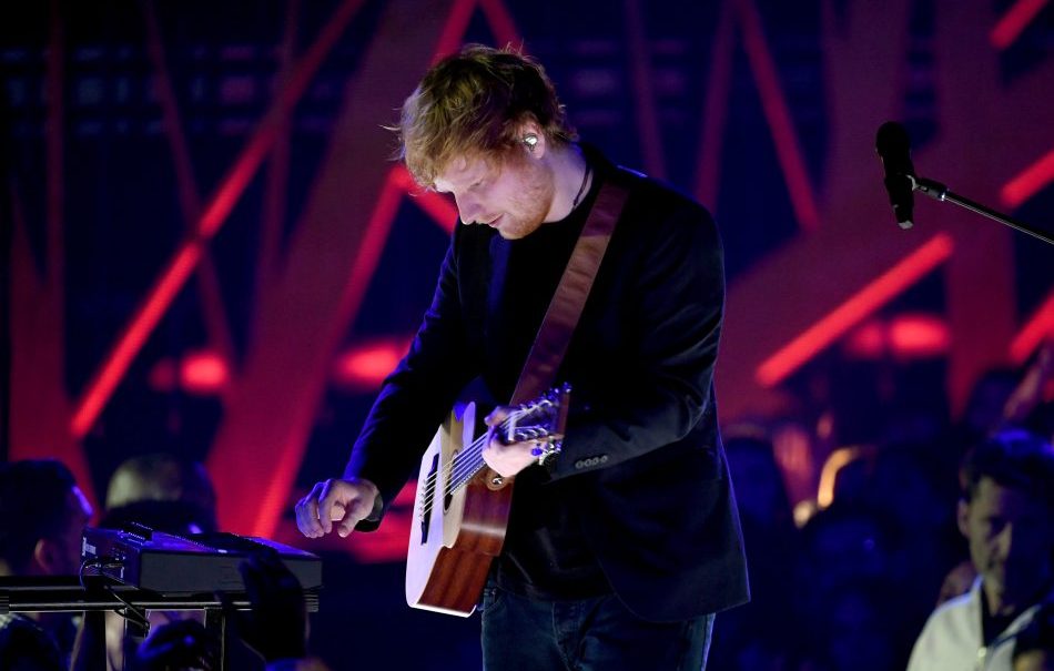 INGLEWOOD, CA - MARCH 05: Musician Ed Sheeran performs onstage at the 2017 iHeartRadio Music Awards which broadcast live on Turner's TBS, TNT, and truTV at The Forum on March 5, 2017 in Inglewood, California. (Photo by Kevin Winter/Getty Images for iHeartMedia)