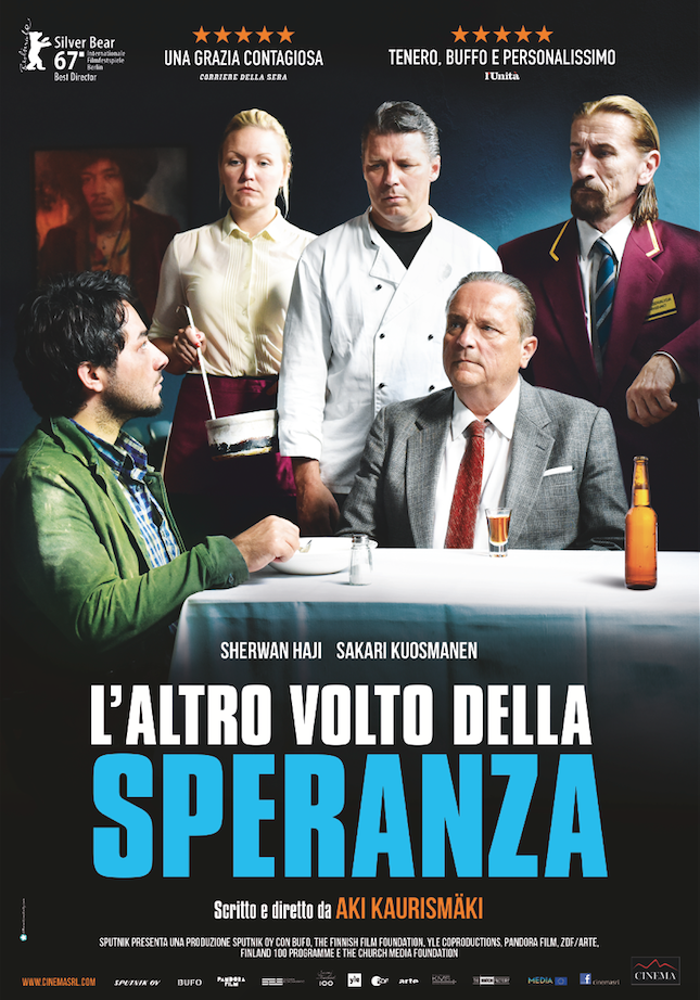 La locandina di "L’altro Volto Della Speranza", il film di Aki Kaurismaki 