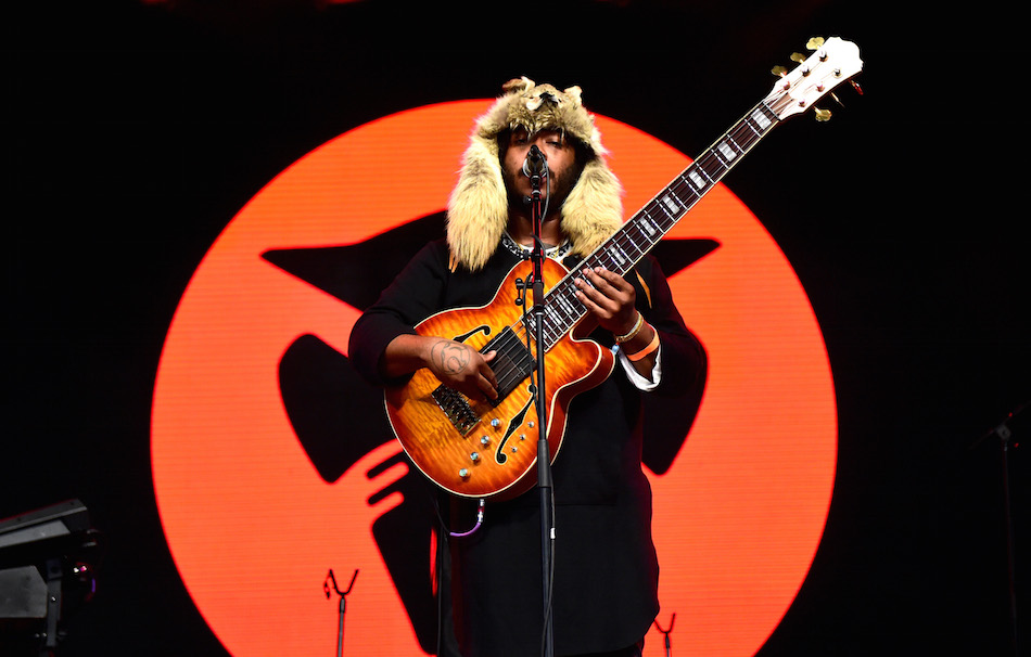 Thundercat al Coachella durante la sua esibizione al Mojave Tent del16 aprile. Foto di Emma McIntyre/Getty Images for Coachella