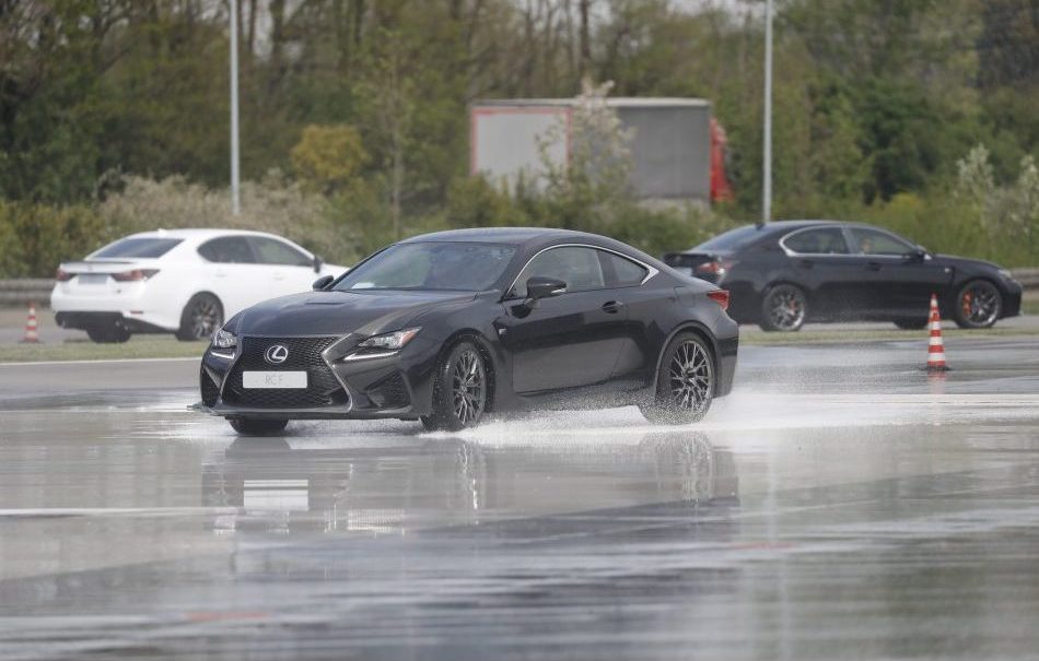 La Lexus RC F - Foto stampa