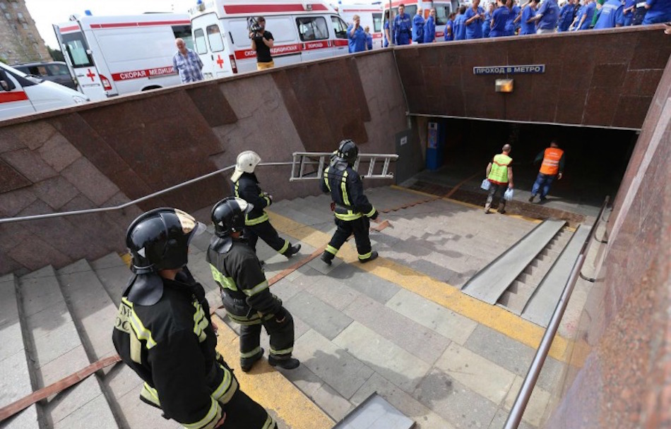 Bomba nella metro di San Pietroburgo