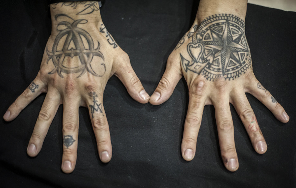 Le mani di Yushi Horikichi, Tattoo Expo Bologna - Foto di Michele Lapini