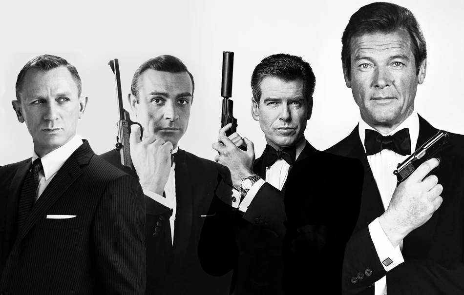 Tutti i James Bond rendono omaggio a Roger Moore